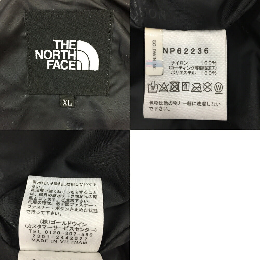 THE NORTH FACE Mountain Light Jacket Beige Black Size XL