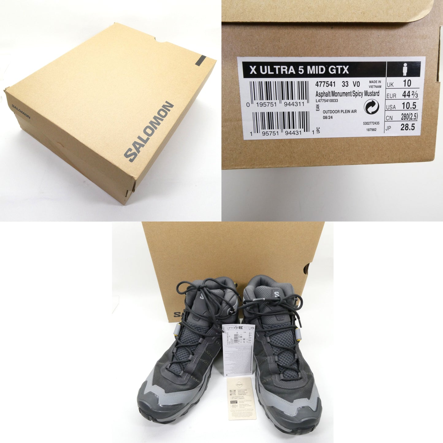 SALOMON X Ultra 5 Mid Gore-Tex Trail Sneakers