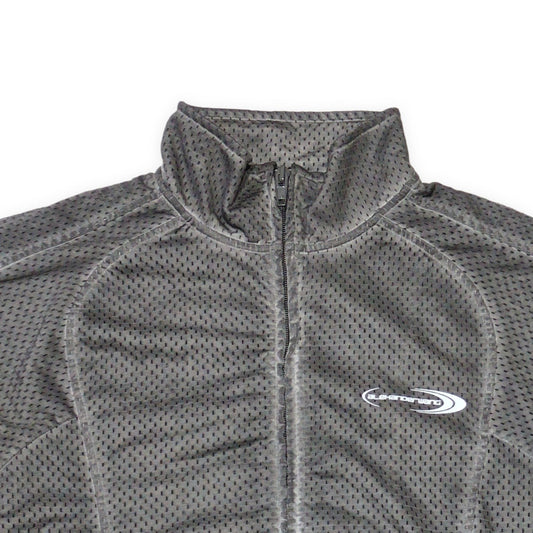 ALEXANDER WANG Perforated Mesh Track Jacket Size M