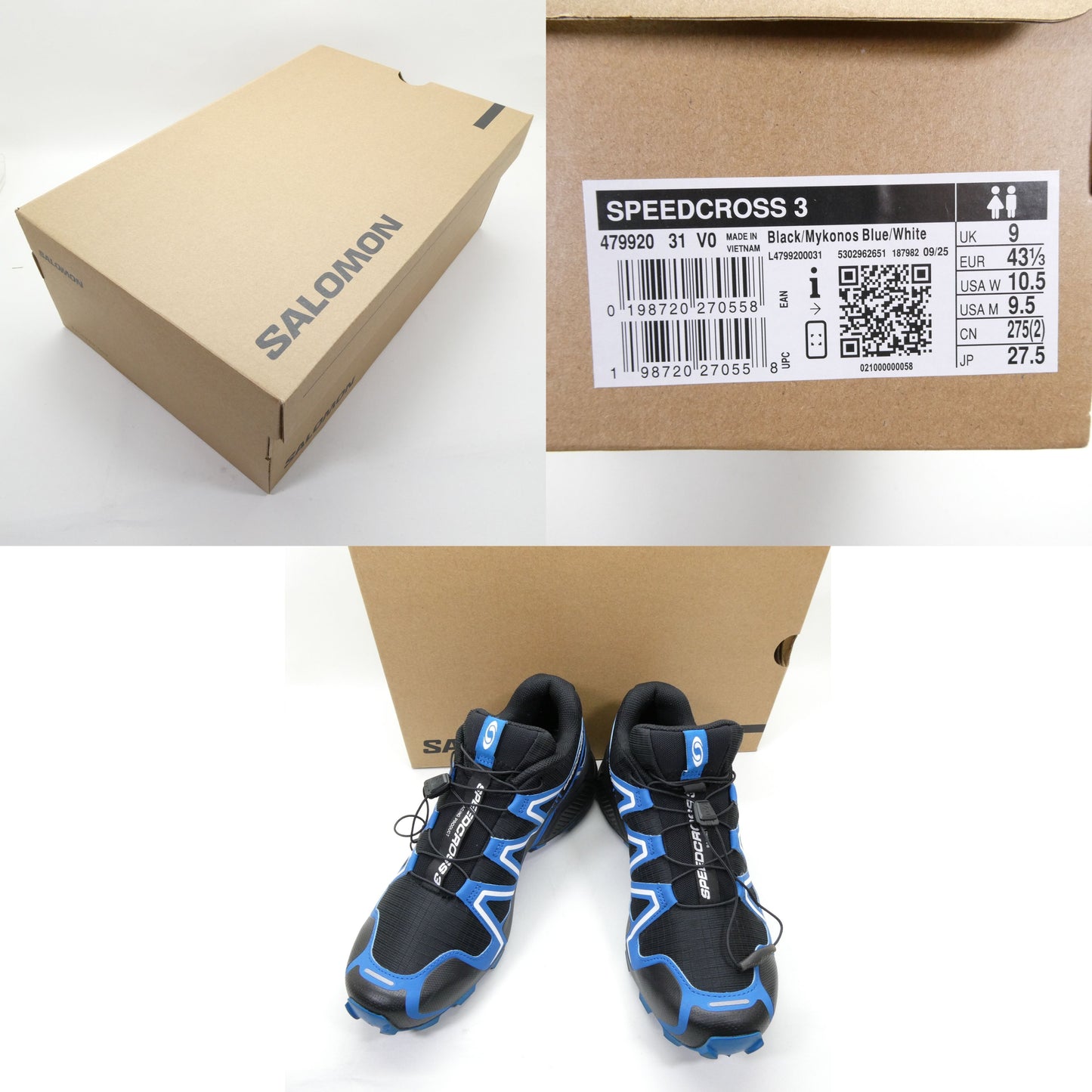 SALOMON Speedcross 3 Multi-Color Trail Sneakers