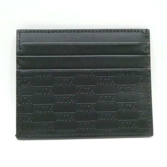 KITH Monogram Leather Card Holder Card Holder Card Case Size ONE SIZE