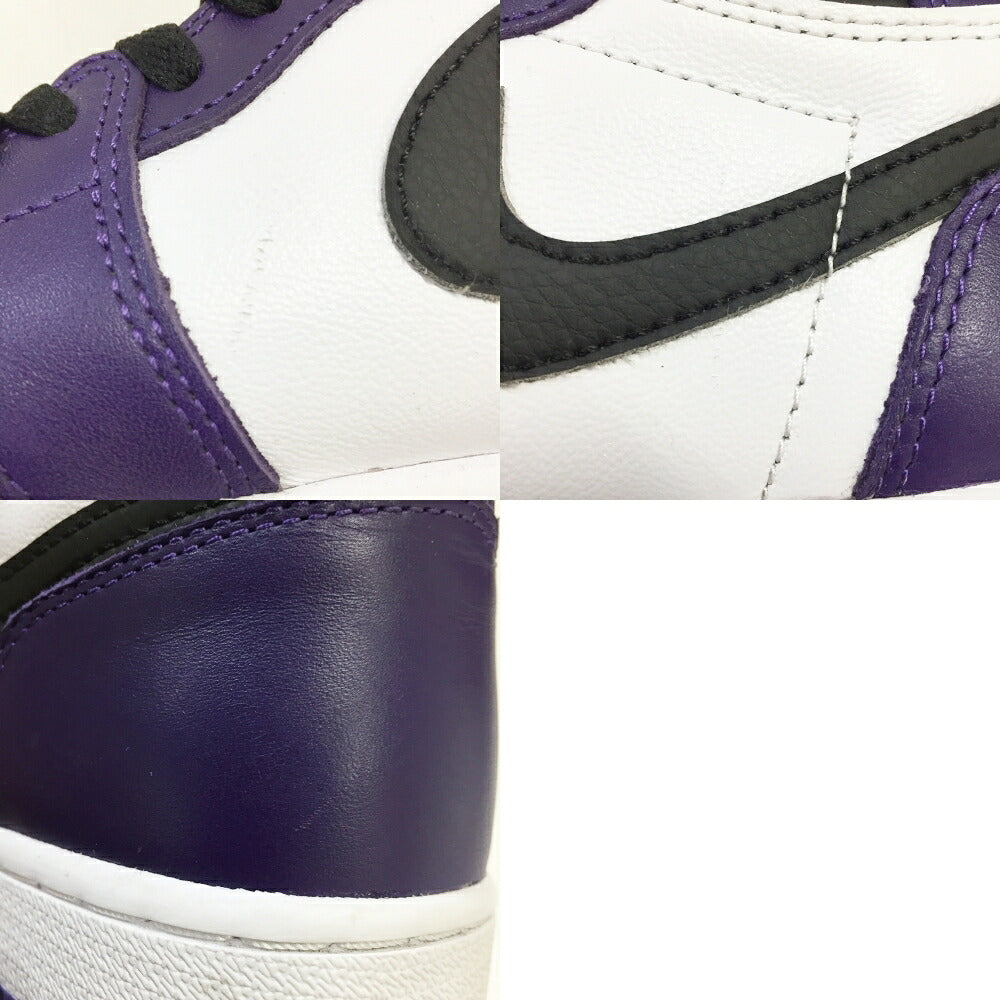 NIKE Air Jordan 1 Retro High OG Purple Sneakers Size 10