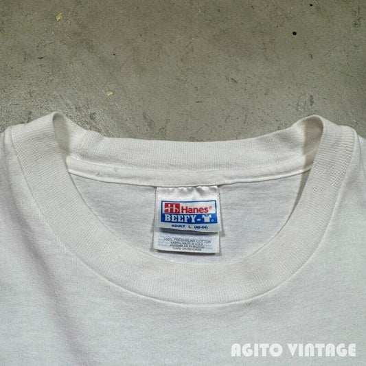 Hanes 90s Claude Monet Art T-Shirt Size L