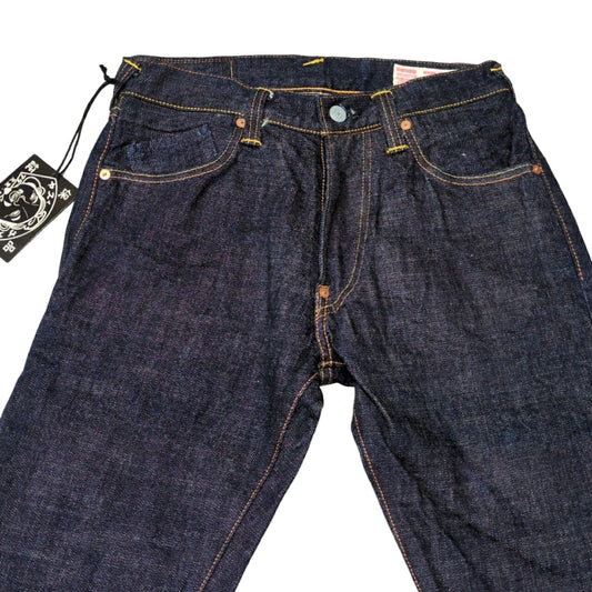 EVISU 2000T No.1 SPECIAL Indigo Blue Denim Jeans Size W32