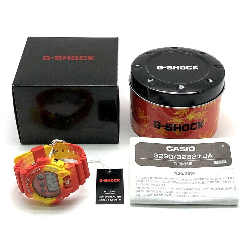 G-SHOCK Kyo Momiji DW-6900TAL-4 Multi Watch Size ONE SIZE