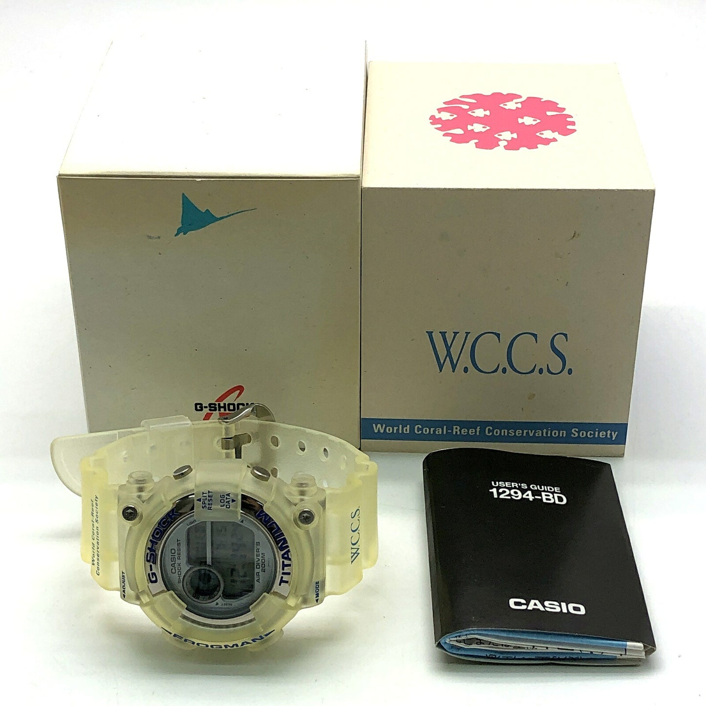 G-SHOCK DW-8201WC-2T Frogman Skeleton Watch Size ONE SIZE