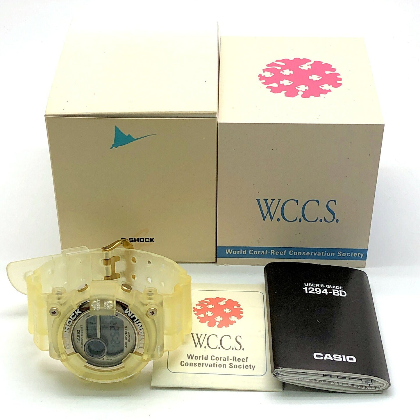 G-SHOCK DW-8201WC-9T FROGMAN Skeleton Watch Size ONE SIZE