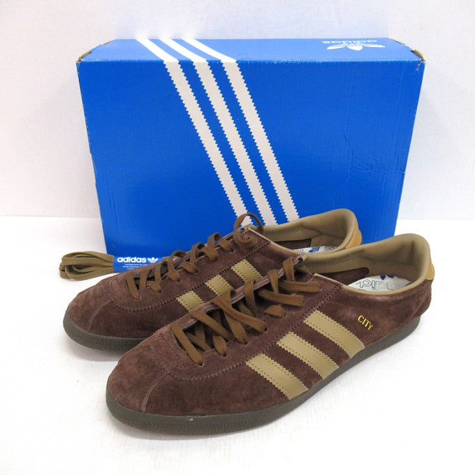 adidas City Shoes "Brown" Brown Sneakers Size 27cm
