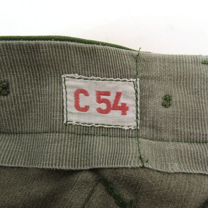 Swedish Military M59 Khaki Cargo Pants Size C54