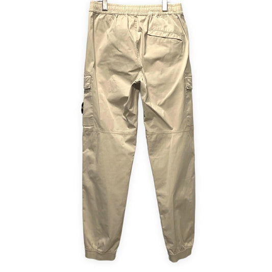 STONE ISLAND 25AW Supima Cotton Twill Joggers Beige Size W31