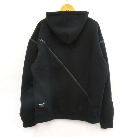 WIND AND SEA x YY Multi Zipper Hoodie Black Size 4