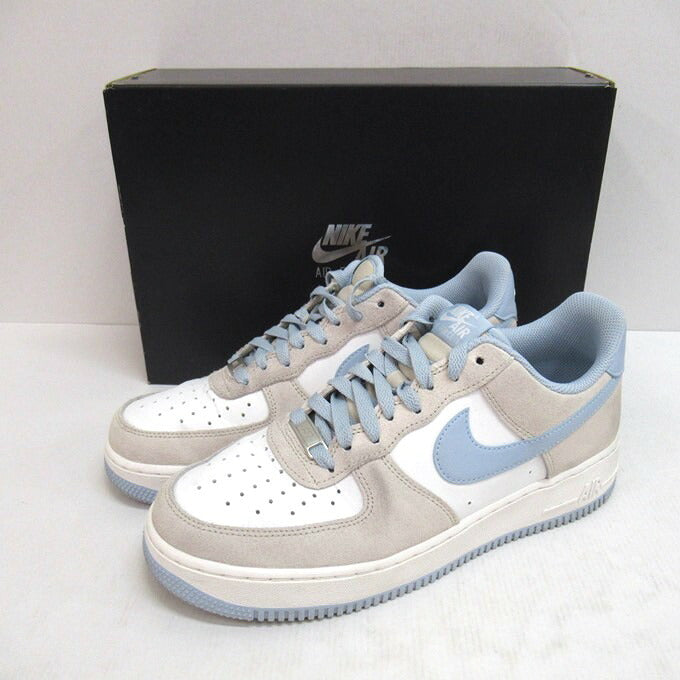 NIKE AIR FORCE 1 Low '07 LV8 Bone Blue Sneakers Size 27cm