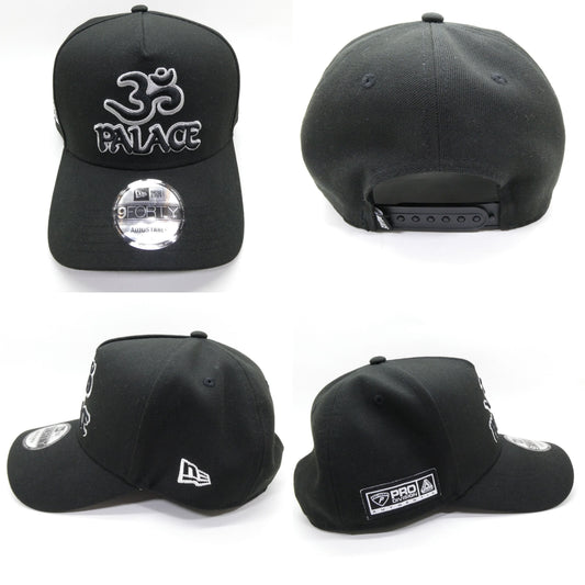 PALACE SKATEBOARDS x New Era A-Frame Cap Black Size ONE SIZE