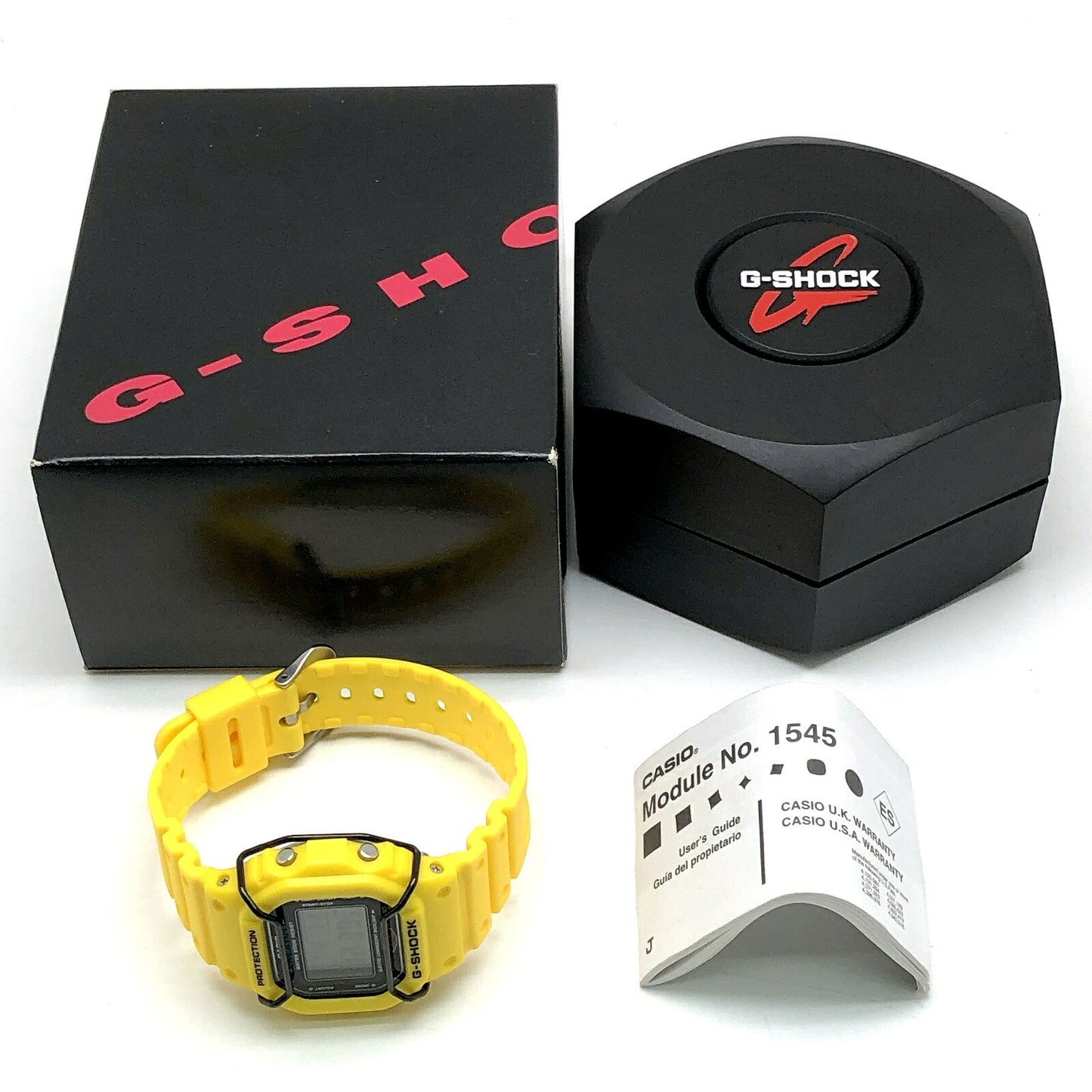G-SHOCK DW-5600ED-9 90s Yellow Protector Watch Size ONE SIZE