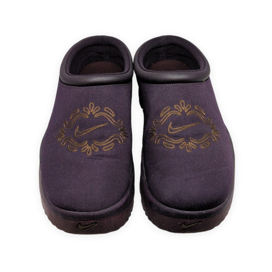 NIKE ACG Rufus Burgundy Ash Slip-on Sneakers Size 29cm