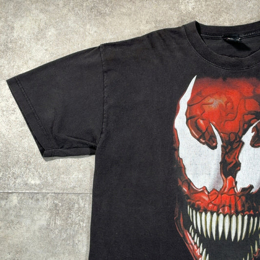 MARVEL 90s-00s Venom Carnage Faded Graphic T-Shirt Size L