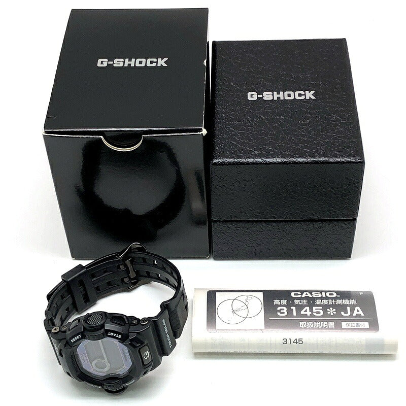 G-SHOCK GW-9200BWJ-1 Riseman Twin Watch Black Size ONE SIZE