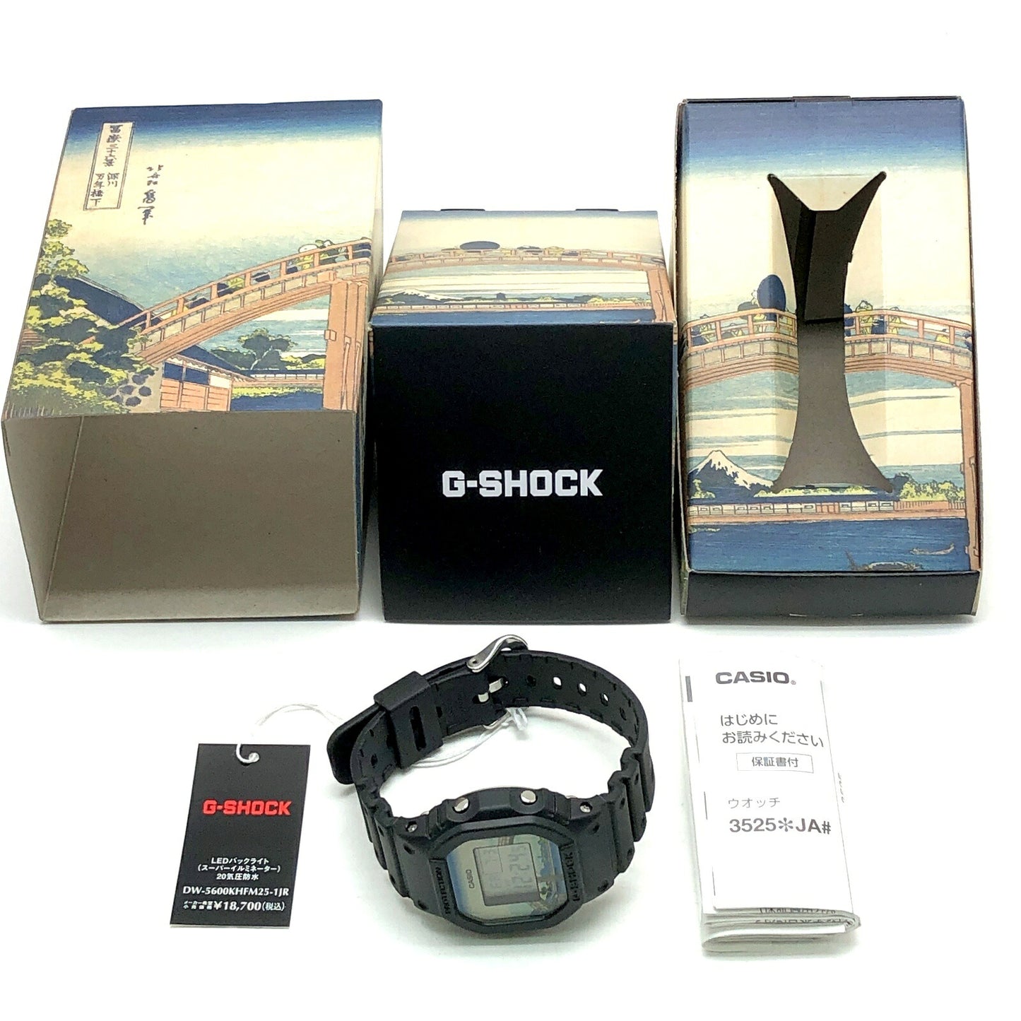G-SHOCK DW-5600KHFM25 Hokusai Mt Fuji Watch Size ONE SIZE