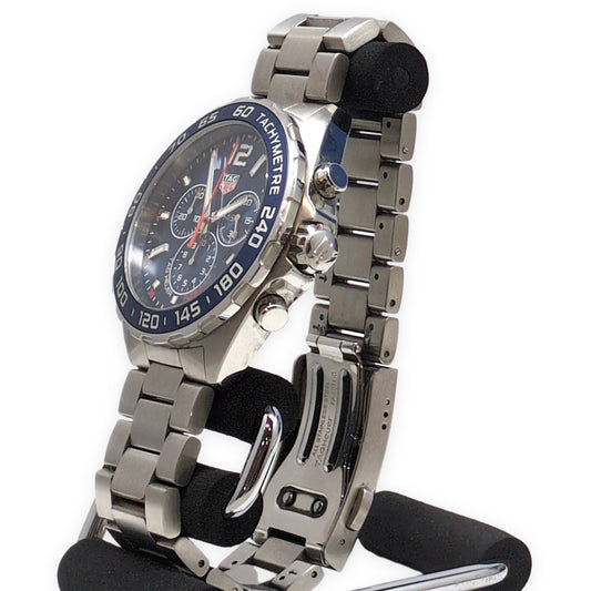 TAG HEUER Formula 1 Chronograph Blue Dial Watch Size ONE SIZE