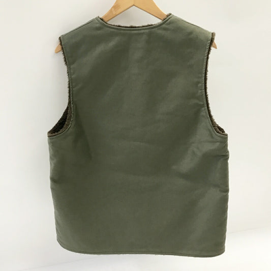 THE REAL McCOY Khaki Deck Vest Size 38