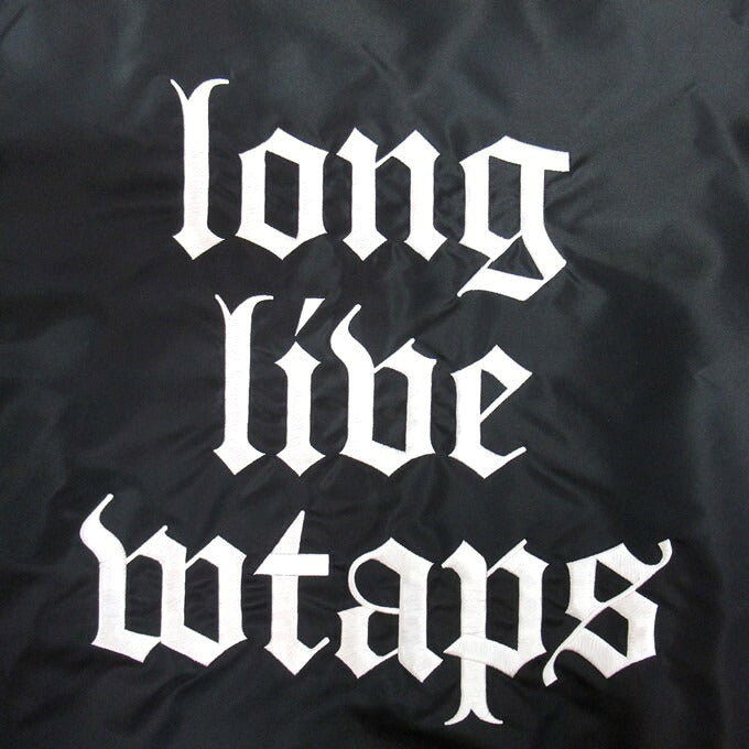 WTAPS 18SS Nylon Bench Jacket Gray Size 02
