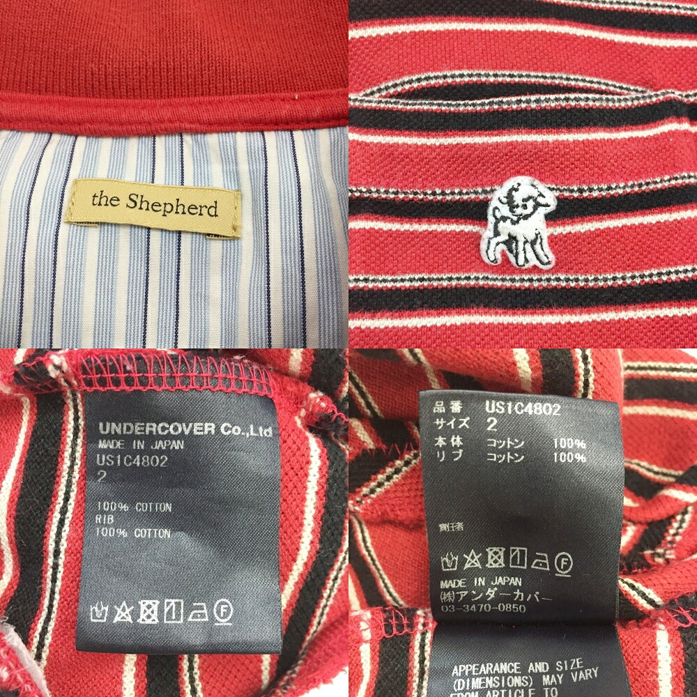 The Shepherd UNDERCOVER Border Polo Shirt Multi Size 2