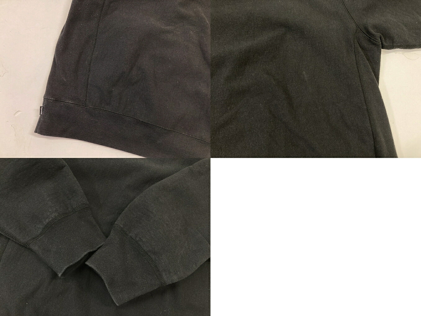 SUPREME Sequin Viper Hooded Sweatshirt Black Size L