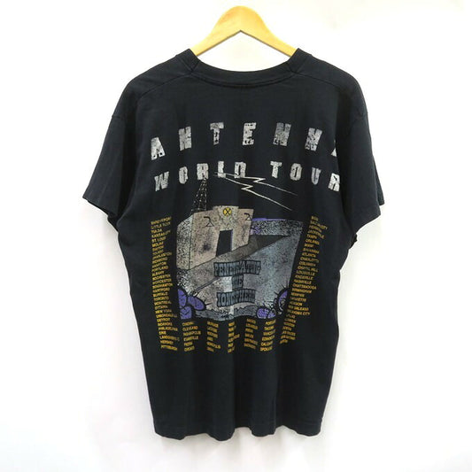 FRUIT OF THE LOOM 90s ZZ Top Tour Rock Band T-Shirt Size L