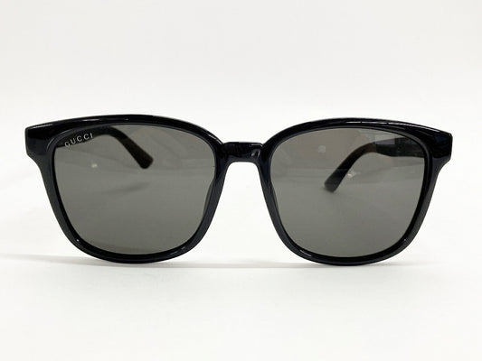 GUCCI GG0637SK Black Dark Gray Lens Sunglasses Size 56
