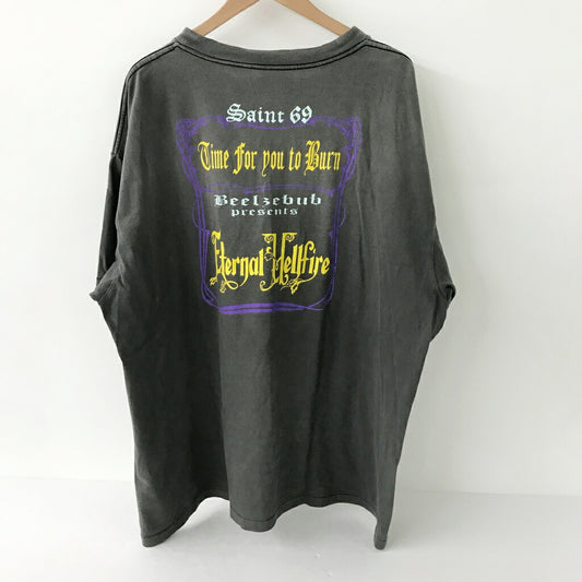 SAINT MICHAEL DEVIL HND T-Shirt Black Size XXL