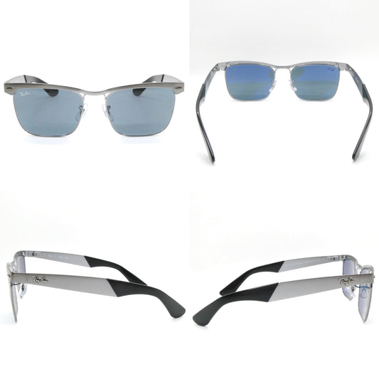 Ray-Ban Wayfarer Deluxe Gray Sunglasses Size ONE SIZE