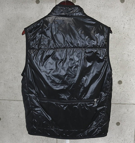 MONCLER Fournier Gilet Light Down Vest Black Size 2