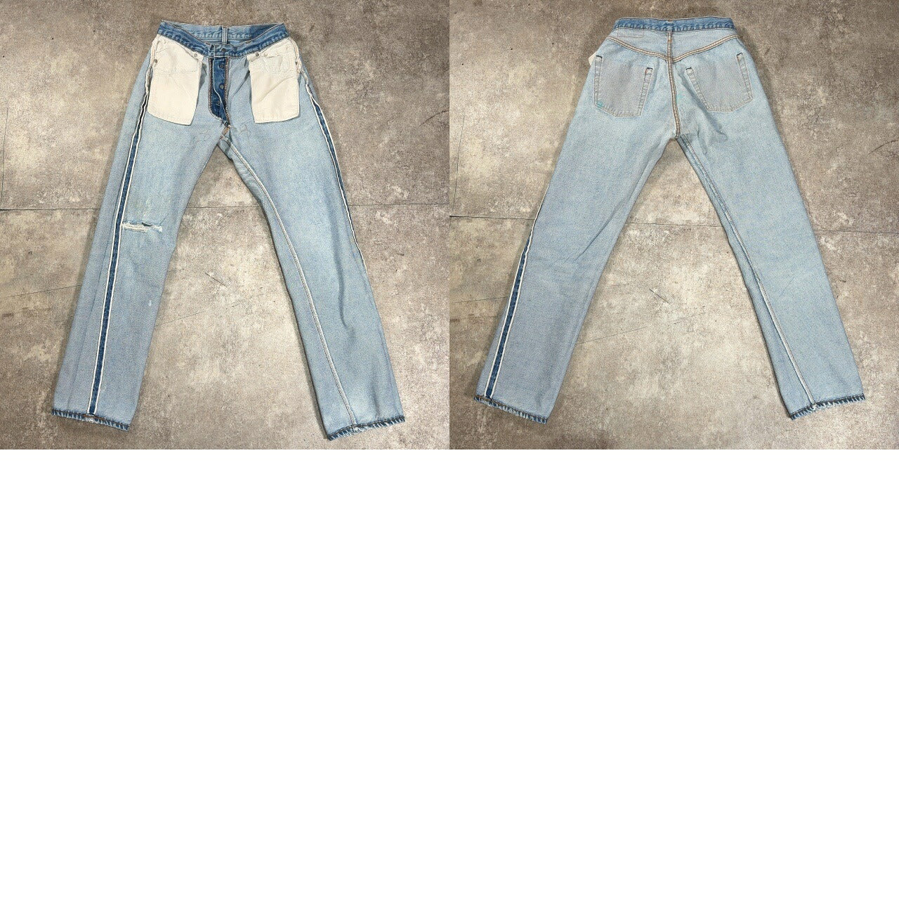 LEVI'S 80s 501 Redline Small-e Denim Jeans Blue Size W28
