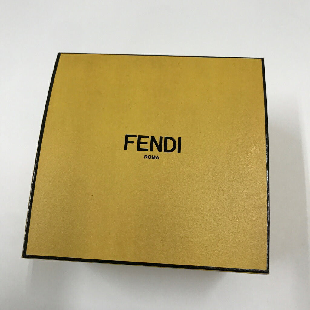 FENDI Baguette Silver Necklace Size ONE SIZE