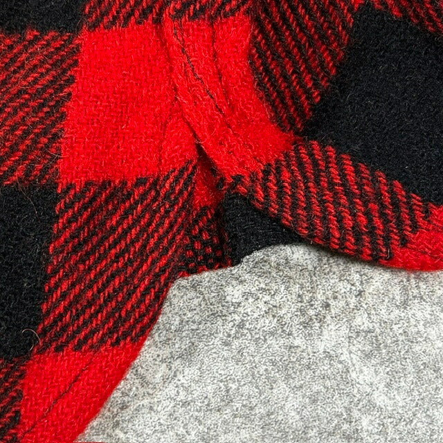 Sears 60s Vintage Buffalo Check Wool Shirt