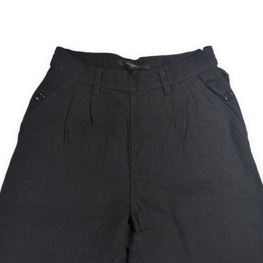 JUNYA WATANABE 14SS Linen-Like 2-Tuck Pants Black Size XS