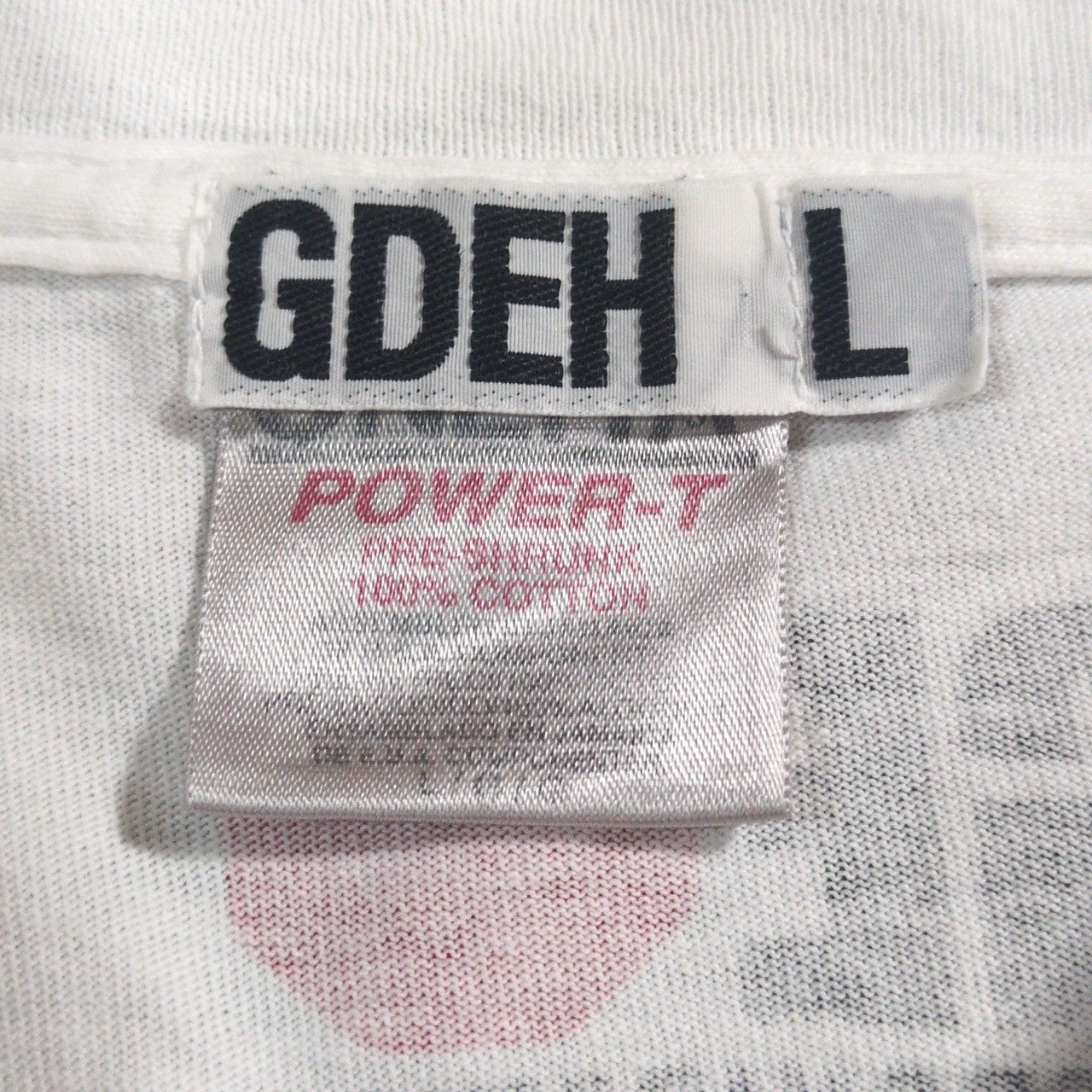 GOODENOUGH 90s ONEITA Graphic T-Shirt White Size L