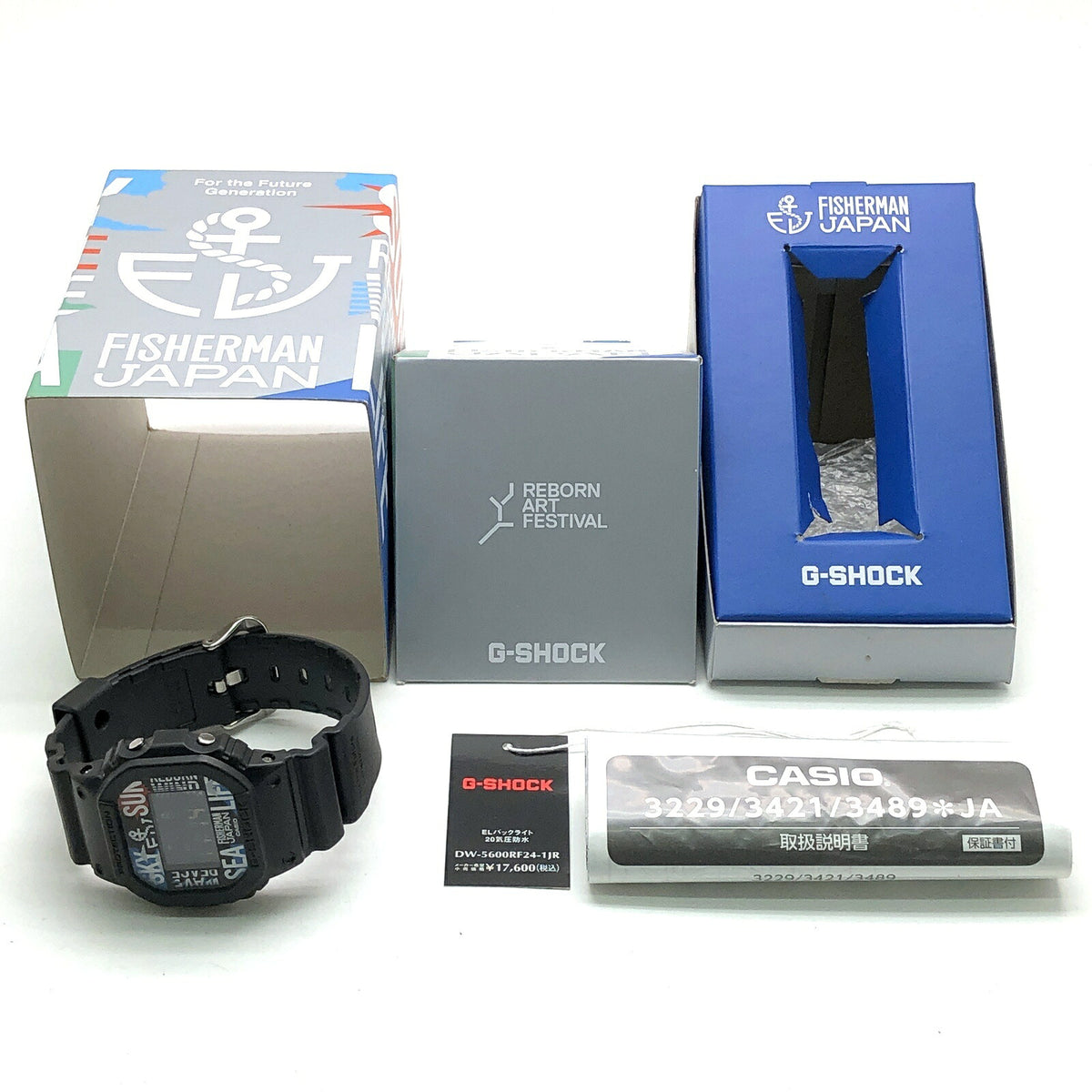 Casio G-SHOCK DW-5600RF24-1 FISHERMAN Anniv. Size ONE SIZE