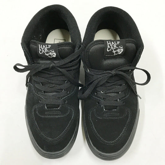 VANS SKATE HALF CAB Black Sneakers Size 27