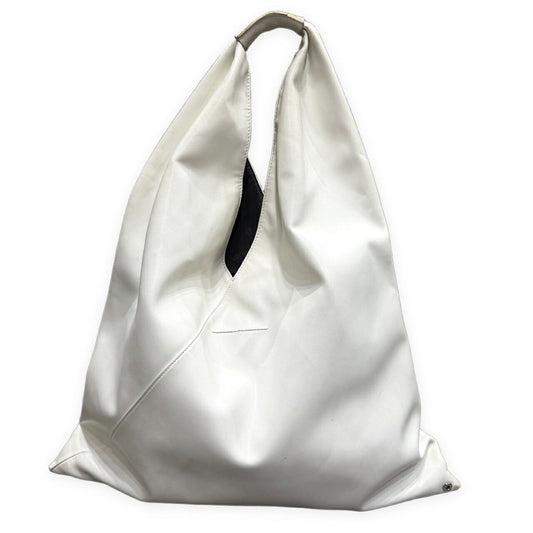 MM6 23AW Japanese Triangle Tote Bag White Size ONE SIZE