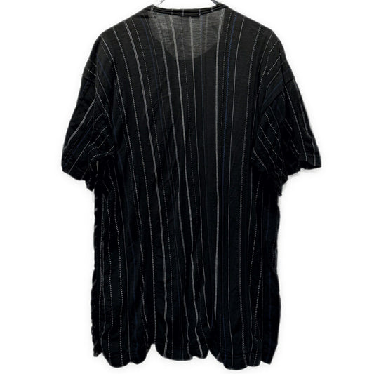 COMME des GARCONS HOMME 90s Frill T-Shirt Black