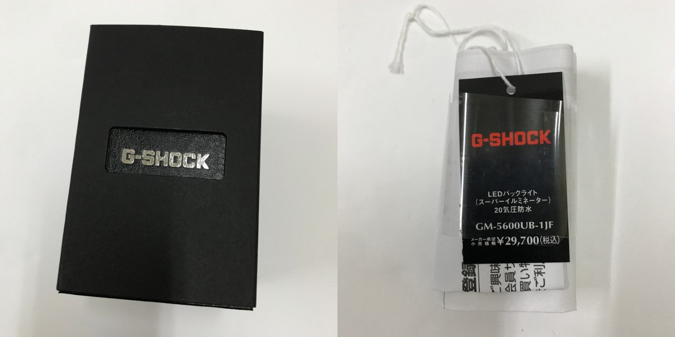 CASIO G-SHOCK GM-5600UB Black Watch Size ONE SIZE