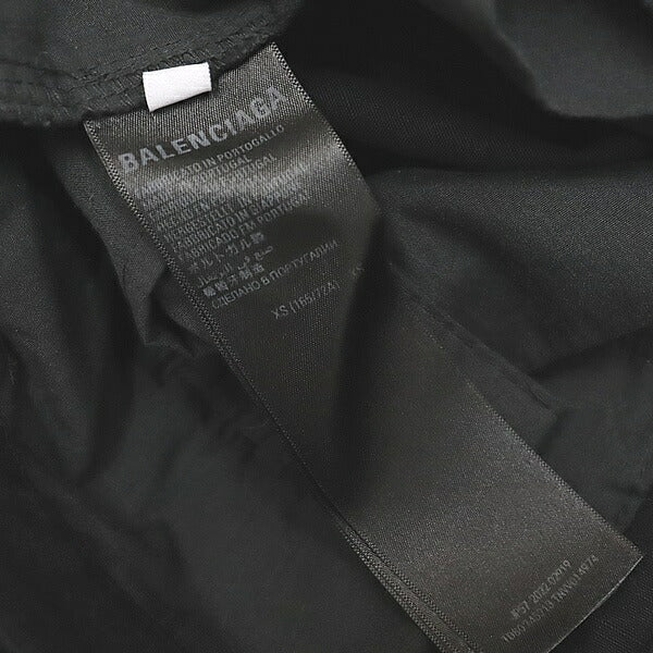 BALENCIAGA Distressed Large Cargo Pants Black Size XS