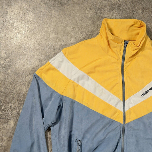 ITX Adidas 80s West German Velour Track Jacket Multi Size L