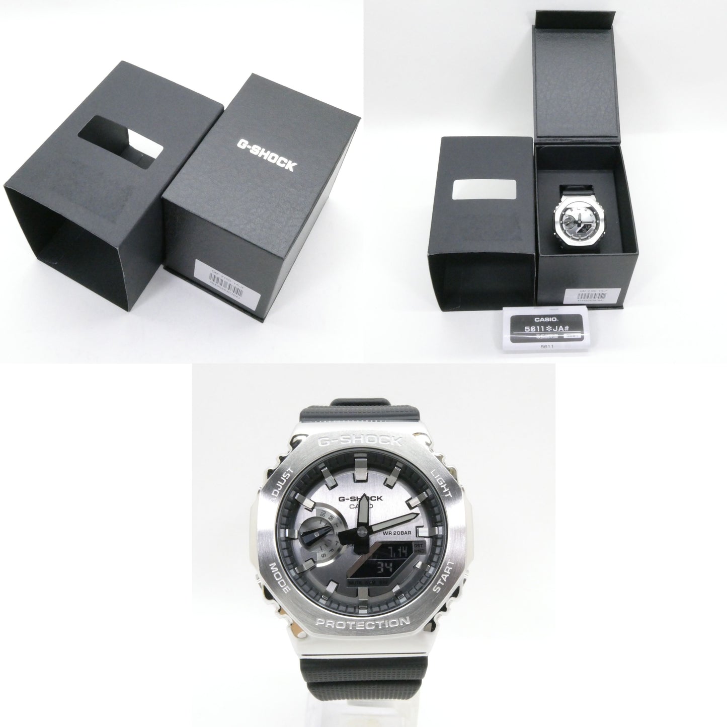 CASIO G-Shock GM-2100 Ana-Digi Steel Watch Size ONE SIZE