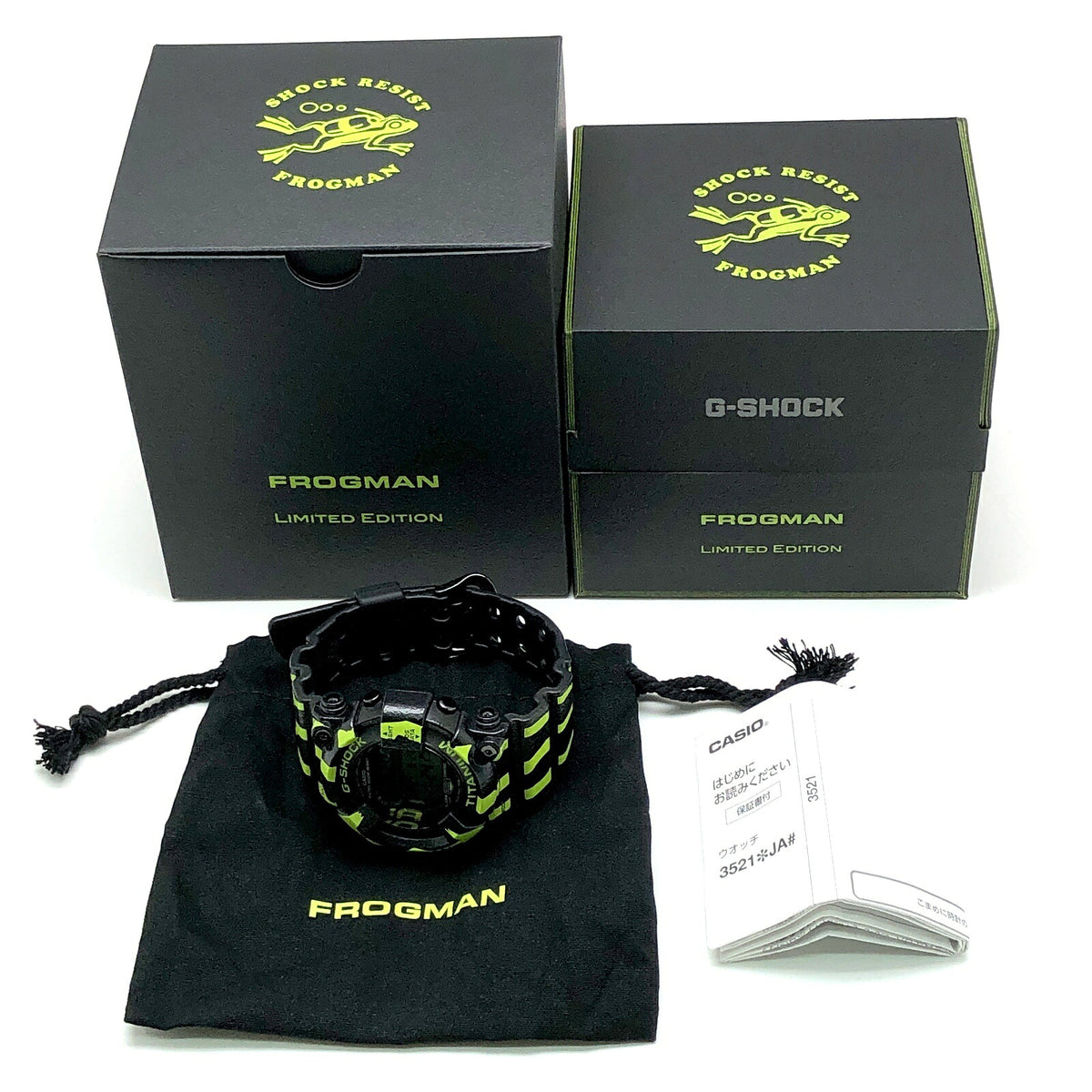 Casio G-SHOCK FROGMAN GW-8200TPF-1 Poison Dart Watch