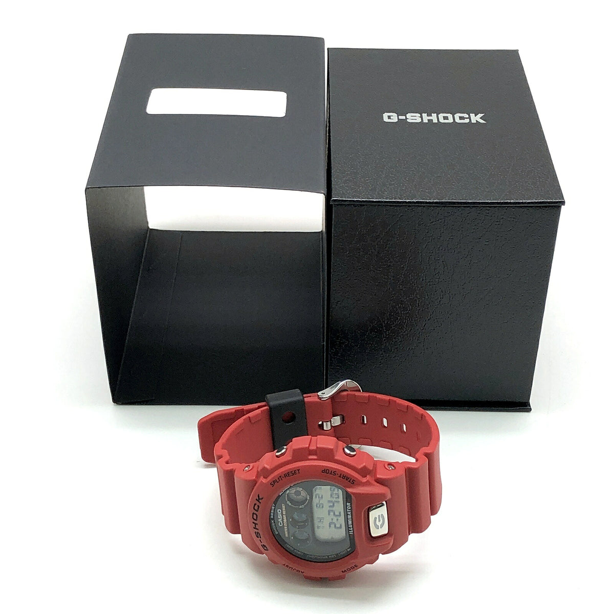 Casio G-SHOCK 6900TR-4 30th Anniv Red 3-Eye Watch