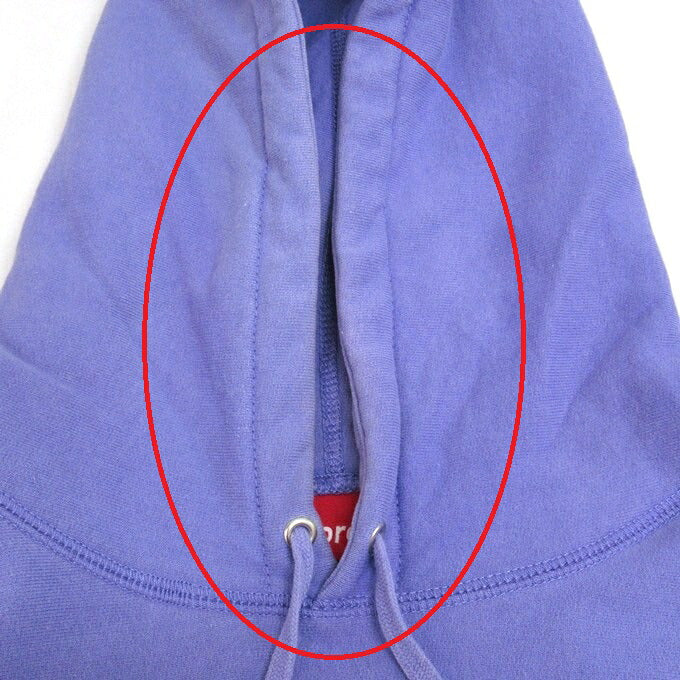 Supreme 19FW S Logo Pullover Hoodie Purple Size M