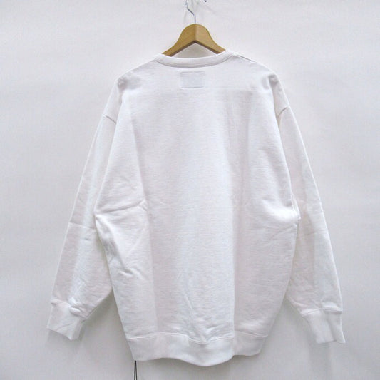 WTAPS 25SS Academy Cotton Sweatshirt White Size 04