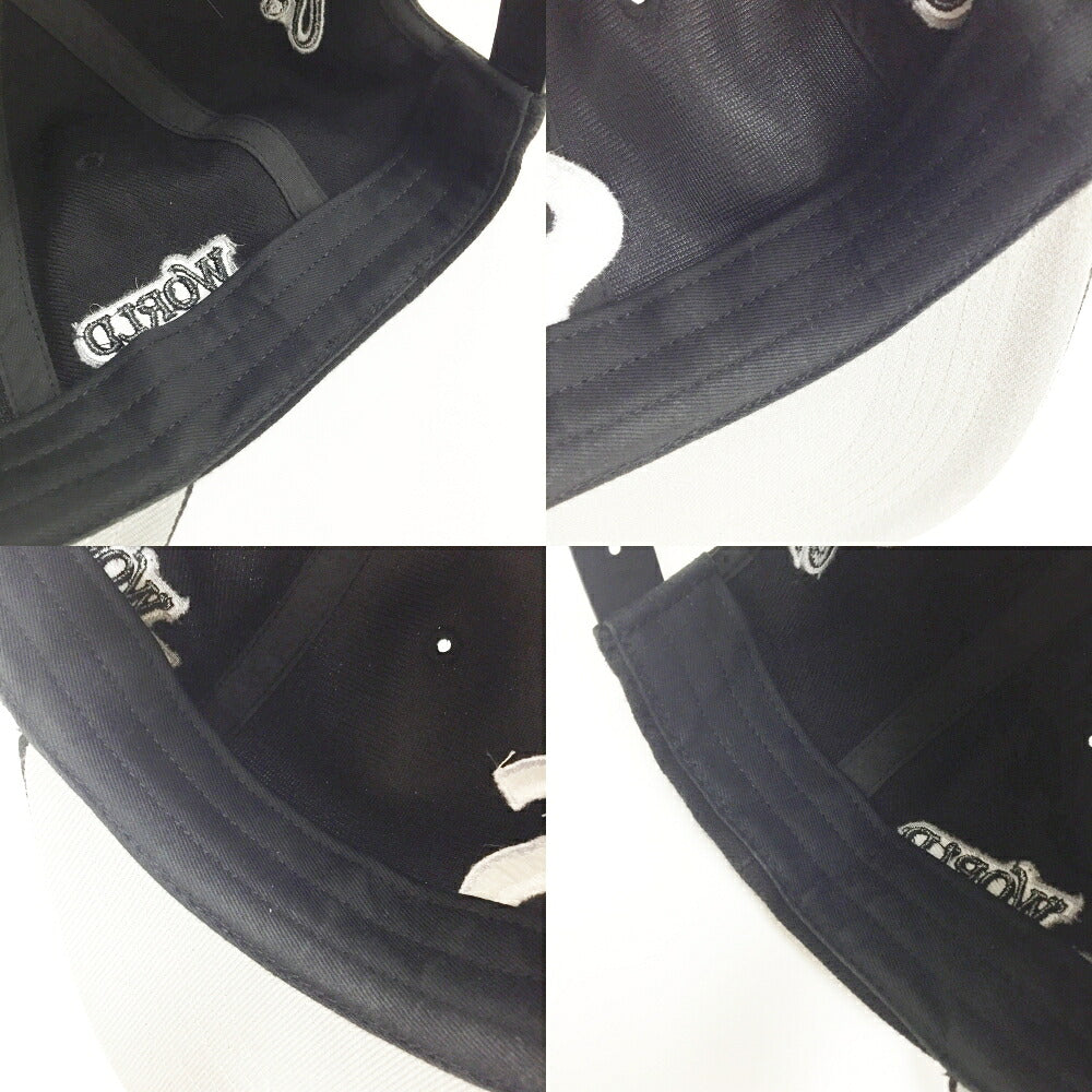 Supreme World Famous S Logo 6-Panel Cap Black Size ONE SIZE